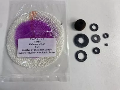 Vapalux Bialaddin Lamp Washers Service Kit Seals With V42 Mantle 1 - 10 Lamps • £52.99