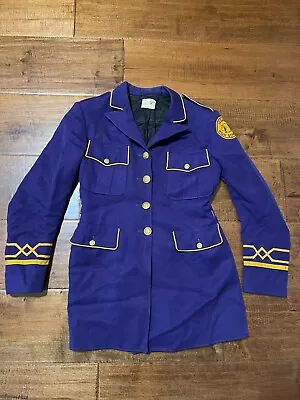 Vintage Issaquah High School Marching Band Washington State Purple Jacket Coat • $154.99