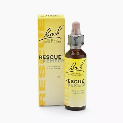 £5.99 • Buy Bach Rescue Remedy Dropper-Comfort & Reassure Bach Flower  10ml NEW