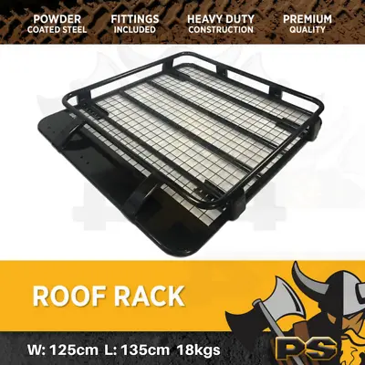 Steel Cage Roof Rack For Nissan Navara D40 Heavy Duty Caged Rack • $459