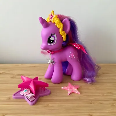 £14.50 • Buy My Little Pony G4 Twilight Sparkle Large Styling Pony Mint Custom & Orig Accs