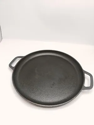 £21.61 • Buy Cast Iron Skillet Pan, Black Pre-Seasoned Frying Pan, 31cm /400