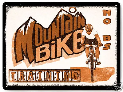 Mountain Bike Metal Sign BMX Trick Artist X Games Vintage Style Wall Decor 160 • $19.55