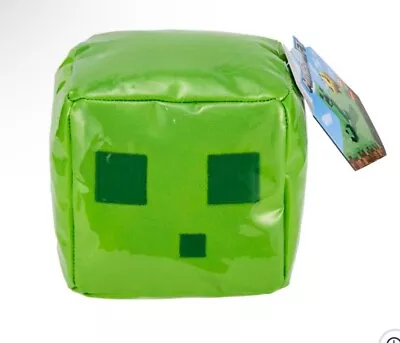 NWT~ Plastic Minecraft Creeper Head Block 5” Figure Mojang Game NEW • $19.99