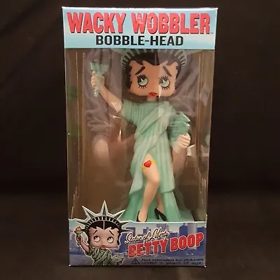 Funko Betty Boop Statue Of Liberty Betty Boop Wacky Wobbbler Bobble Head • $55.21