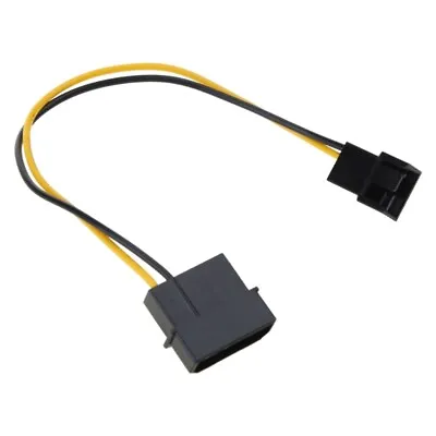 4-Pin Molex/IDE To 3-Pin For CPU/Chasis/Case Fan Power Connector Cable Adapter • £3