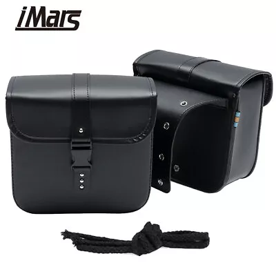 IMars® Universal Motorcycle Side Saddle Bags Luggage Box Tool Pouch Saddlebags • $32.29