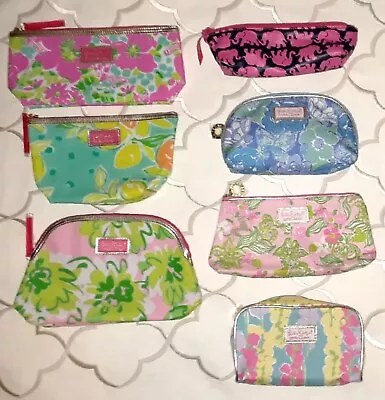 LILLY PULITZER Floral Cosmetic Make Up Bag Pouch * Great Options! • $9