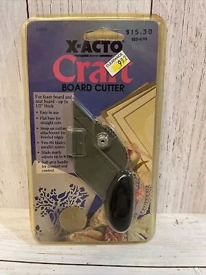 X-acto Craft Board Cutter For Foam And Mat Boards Hunt Brand 1993 New In Box • $7.95