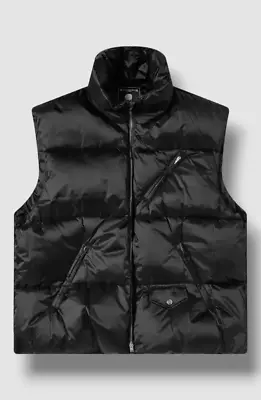 $2295 Mastermind World Men's Black Nylon Down Vest Jacket Coat Size XL • $734.78