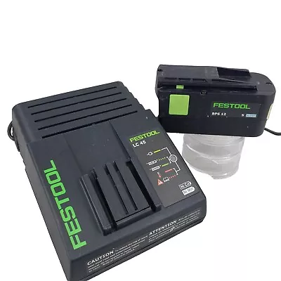 Festool Battery Charger LC45 + Battery BPS 12 NiMH   -READ- • $60