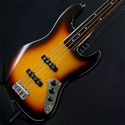 Used Fender Traditional 60s Jazz Bass Fretless 3-Color Sunburst MIJ 3.64kg W/OGB • $1310.18