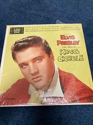 Elvis Presley - King Creole VINYL LP 1963 REISSUE MONO PARTIAL SHRINK VG+/VG+ • $89.99