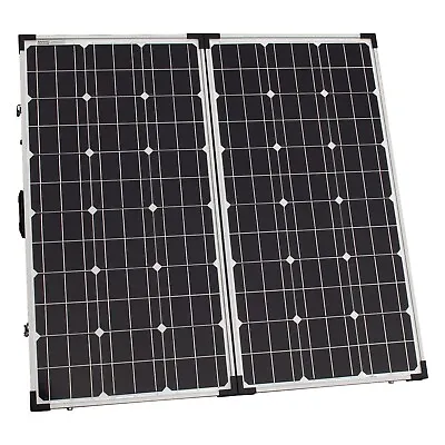 £269.99 • Buy 150W (75W+75W) 12V/24V Folding Solar Panel Without A Solar Charge Controller 