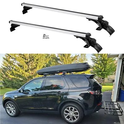 For Land Rover Discovery 46  Top Roof Rack Cross Bar Luggage Carrier Aluminum • $269.79