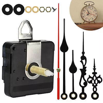 DIY Tool Quartz Wall Clock Movement Mechanism Hand Replacement Motor Repair Kit • $12.99