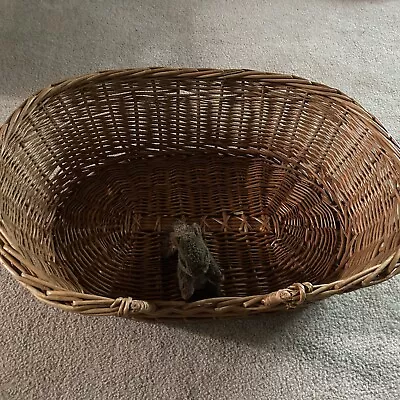 Wicker Dog Bed  Vintage 27x19x7 • $69.99