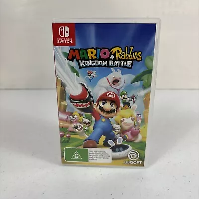 Nintendo Switch Game Mario Rabbids Kingdom Battle • $19.99