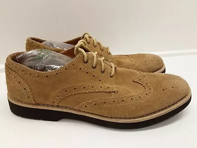 Marc Anthony Mens  Brown Suede Wingtips Size 8.5 • $39.99