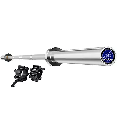 CORTEX ZEUS100 7ft 20kg Olympic Barbell With Aluminum Collars • $385.86