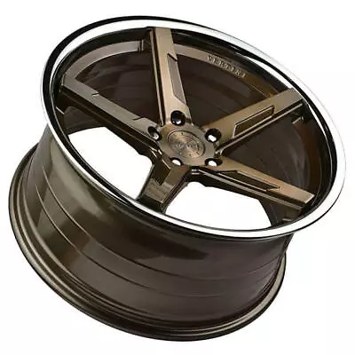 (4) 19x8.5 Vertini Wheels RFS1.7 Brushed Dual Bronze Rims(B30) • $1500