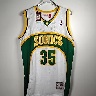 Kevin Durant Embroidery #35 JerseyNew With Tags Vintage White • $42.80