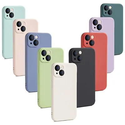 IPhone 15 14 13 12 11 Pro Max Case Plus Shockproof Silicone Back Cover For Apple • $5.88