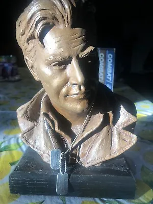 Vic Morrow / Sgt. Saunders Sculpture Bust In Resin  • $350