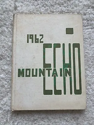 Blue Mountain High School Yearbook 1962  MT. Echo  Schuylkill Pennsylvania PA 62 • $99