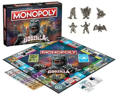 $37.04 • Buy MONOPOLY Godzilla Collectors Edition Board Game Brand New