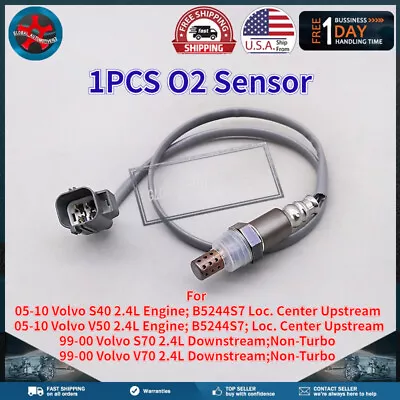 Oxygen O2 Sensor For  For 1999-2000 Volvo V70 2.4L Downstream Non-Turbo 234-4734 • $22