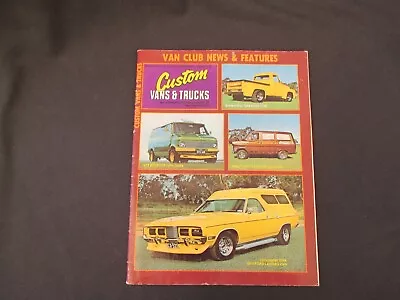 Custom Vans & Trucks Magazine No5 1977 74 Ford Landau Van 1954 Ford F100 • $14.99