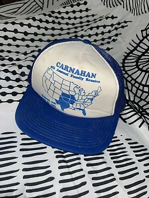 Vintage Cap Hat Snapback - CARNAHAN'S  (122) • $7.77