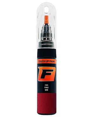 $34.95 • Buy For FORD U6 CANDY RED TOUCH UP PAINT Pen Kit Scratch Repair Set