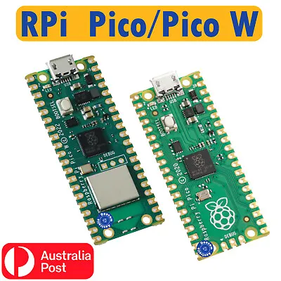 $25.60 • Buy Raspberry Pi Pico / Pico W - RP2040, Dual-core, 2MB Flash, GPIO, Wi-Fi 4