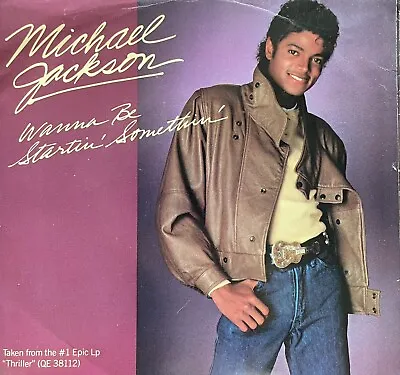 Michael Jackson-Wanna Be Startin' Somethin' VG. Epic 45rpm. 34-03914 • $7.50