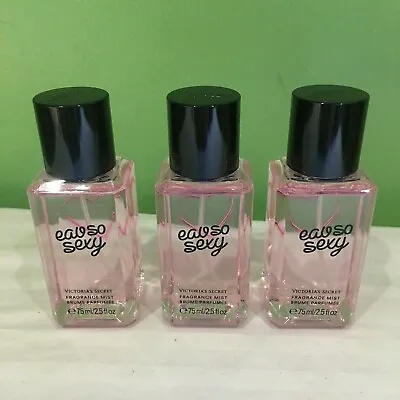 Lot Of 3 New Victoria's Secret Eau So Sexy Fragrance Body Mist 2.5 Oz Ships Free • $21.99