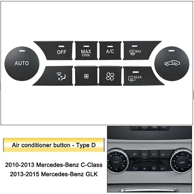 LHD A/C Climate Control Switch Button For Mercedes C GLK C204 W204 D Type • $26.86