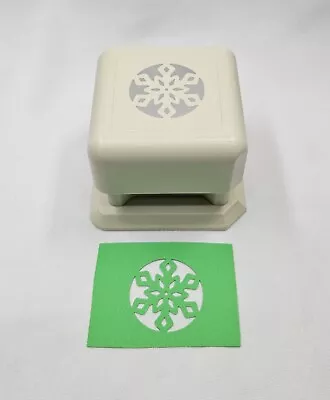 Martha Stewart Place N Punch Snowflake Crafts Paper Punch Scrapbooking Shaper • $9.99