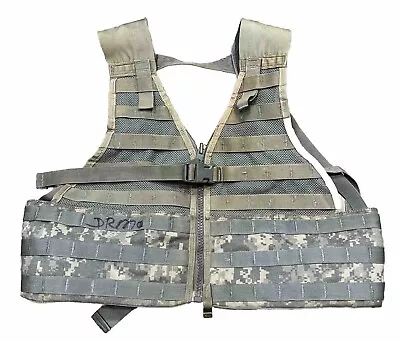 USGI Army Molle II Fighting Load Carrier Vest FLC LBV Tactical Digital ACU UCP • $14.99