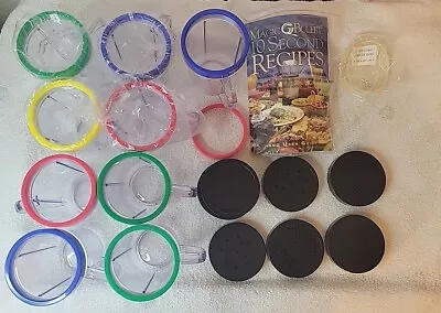 Lot Magic Bullet MB1001 Accessories Replacement Parts 9 Cups 4 New & Lots More  • $21.99