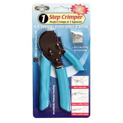 £24.67 • Buy BeadSmith® Bead Buddy 1 Step Crimper Tool Pliers Crimps In One Squeeze