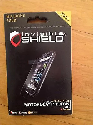 ZAGG Invisible Shield/ Screen Protector For Motorola Photon  Clear • $5.99