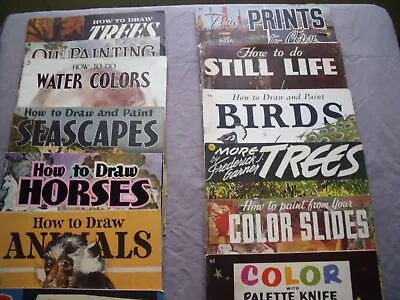 Huge Lot Of Collectible Vintage Walter Foster Art Books Liquidation  SHIPS FREE • $7.25