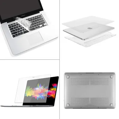 Clear Protective Shell Case& KB Skin& HD Film For MacBook Air 13  A2337 M1 A2179 • $17.09