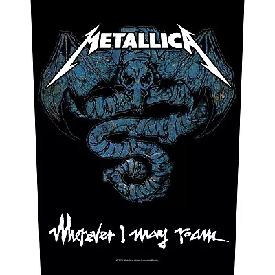 Metallica Wherever I May Roam Back Patch Official Heavy Metal Band Merch • £12.40