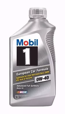 Mobil1 One ~ FS European Car Formula 0W-40 Full Synthetic Motor Oil ~ 6 Quart • $46.94
