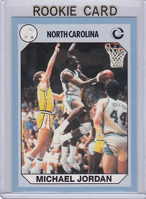 Michael Jordan UNC College BASKETBALL ROOKIE CARD North Carolina NCAA RC! • $67.06