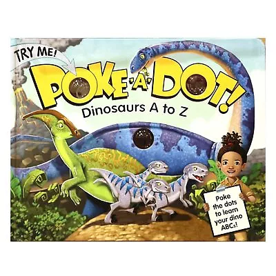 Melissa & Doug Children's Book - Poke-A-Dot: Dinosaurs A To Z (Board Book Wi... • $8.51