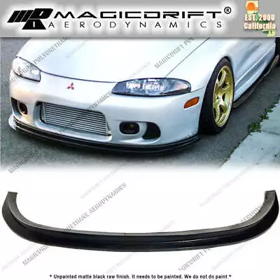 For 97-99 Mitsubishi Eclipse 2G DSM Splitter Style Front Bumper Lip GS GSX GST • $124.99